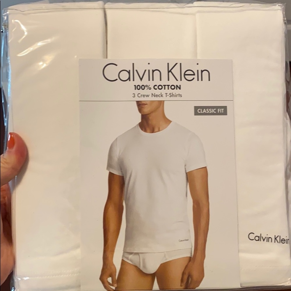 Calvin Klein Crew Neck T-shirts (NEW)